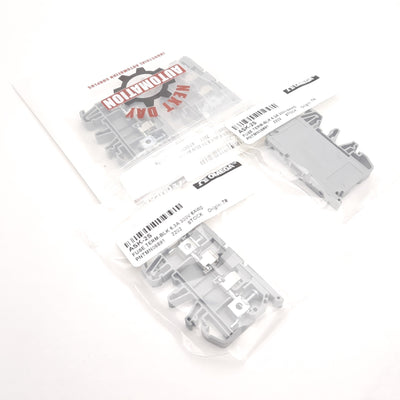 New Lot of 4 Omega Engineering ASK-2S Terminal Block Fuse Holders, 300V 6.3A