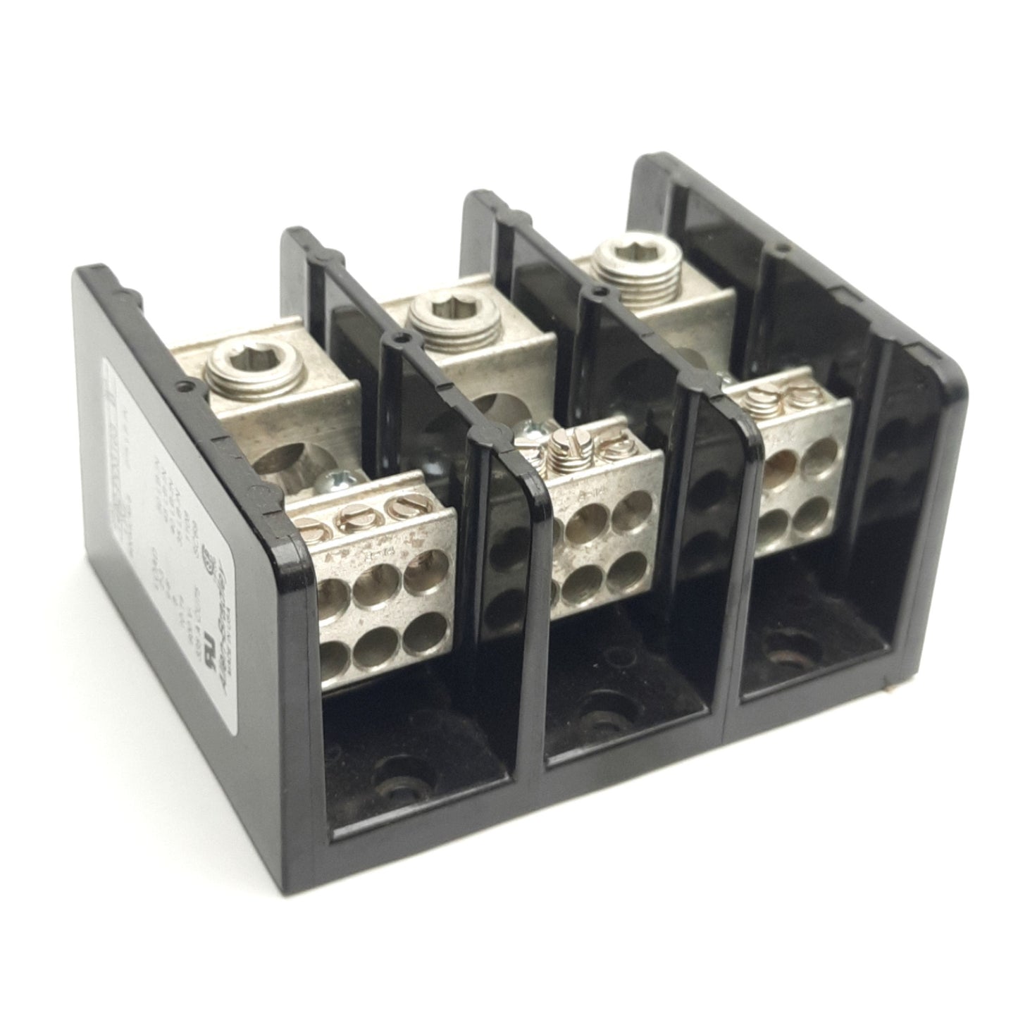 Used Allen Bradley 1492-PD3163 Power Distribution Block 3-Pole Terminal 600V, 335A