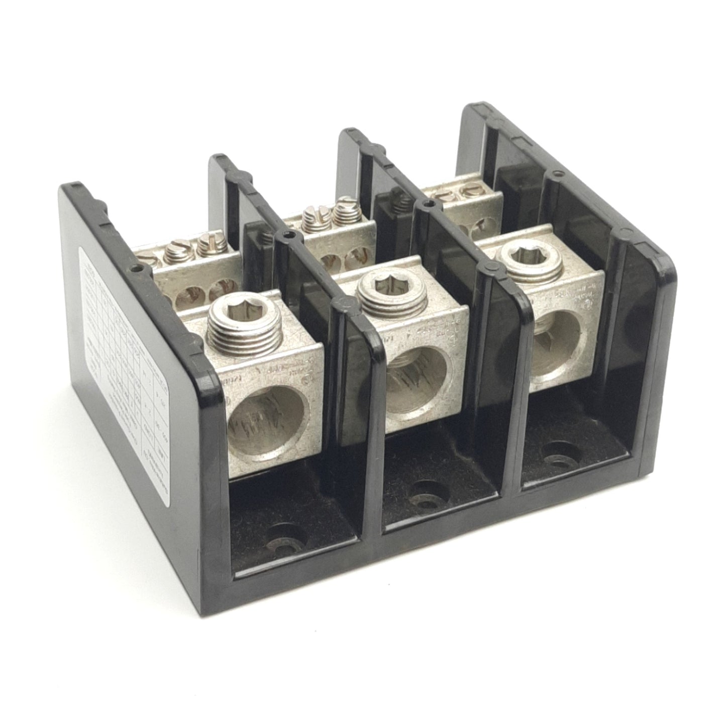 Used Allen Bradley 1492-PD3163 Power Distribution Block 3-Pole Terminal 600V, 335A