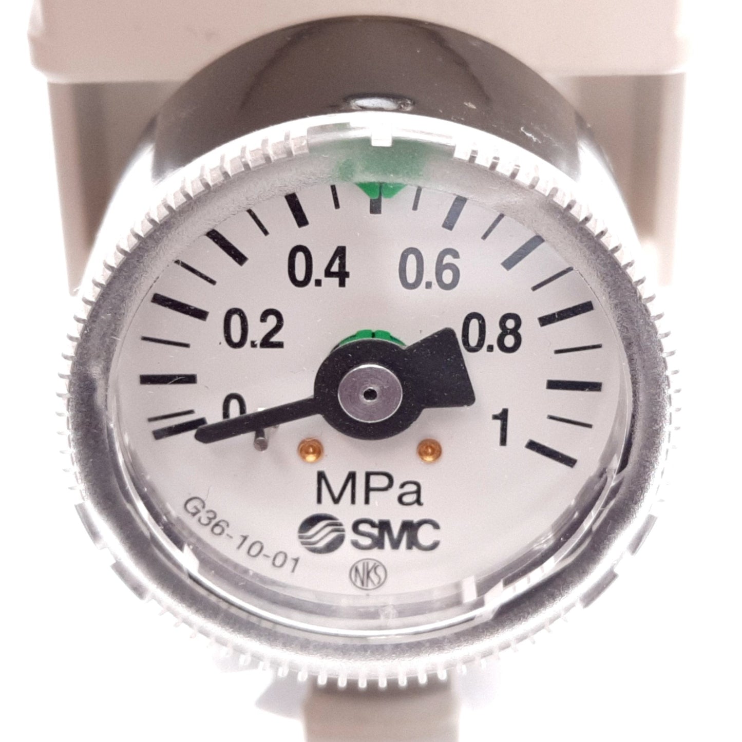 Used SMC AW30-03BG-A Filter Regulator, Supply: 1.0MPa, Set: 0.05-0.7MPa, Rc3/8
