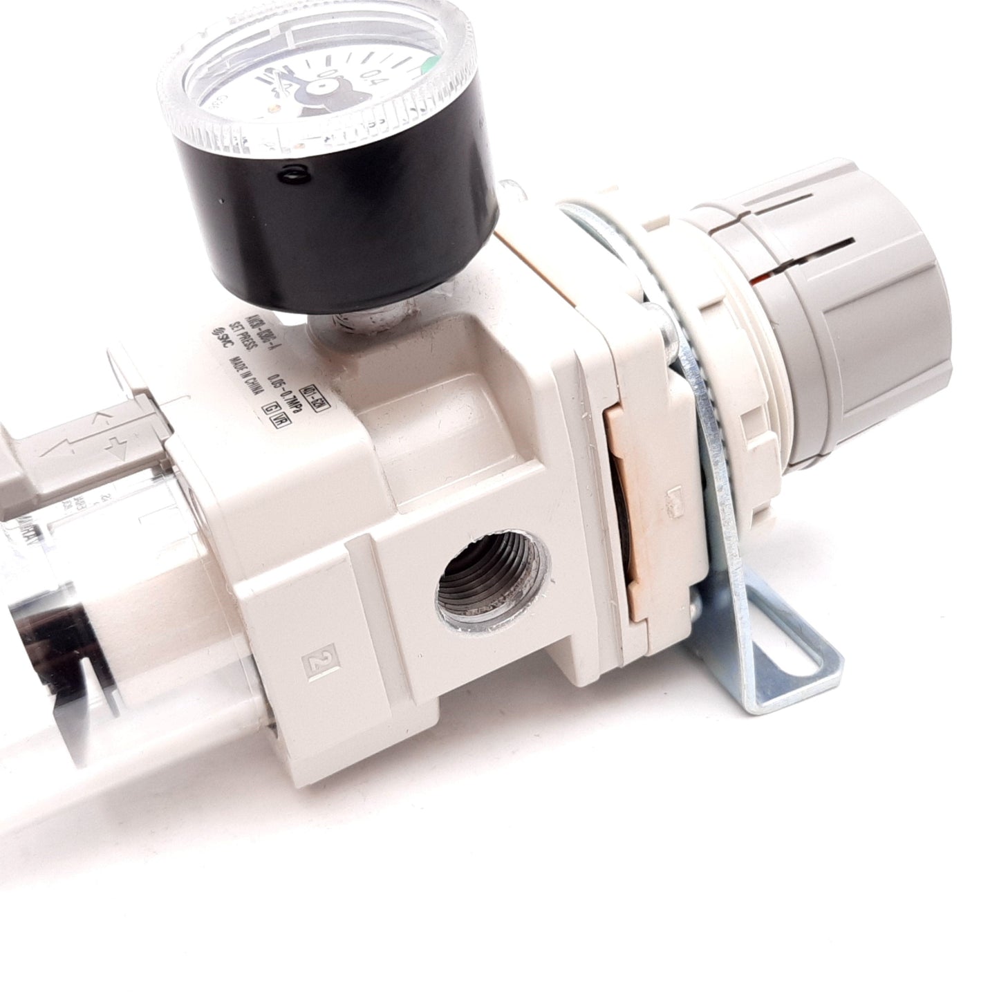 Used SMC AW30-03BG-A Filter Regulator, Supply: 1.0MPa, Set: 0.05-0.7MPa, Rc3/8