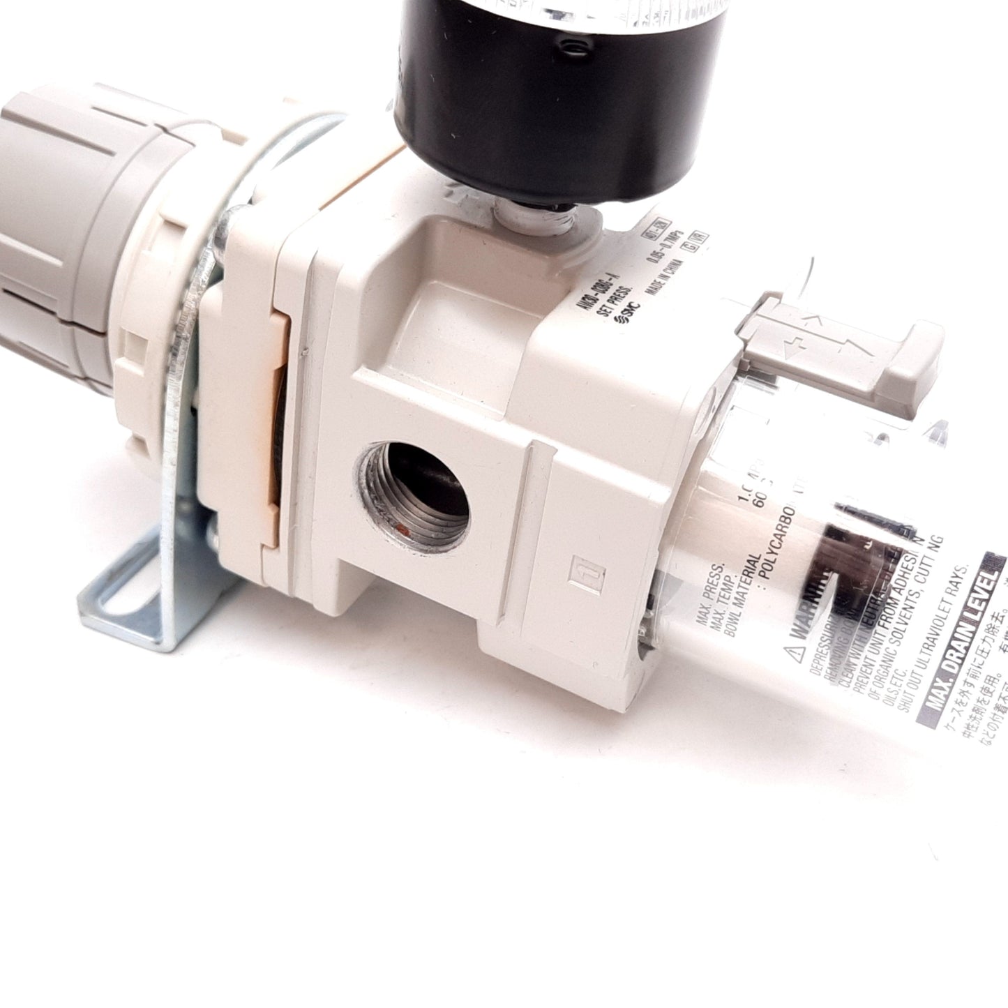 Used SMC AW30-03BG-A Filter Regulator, Supply: 1.0MPa, Set: 0.05-0.7MPa, Rc3/8
