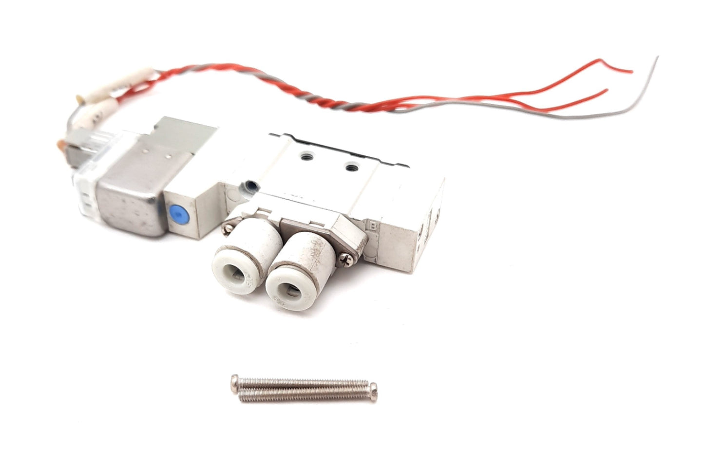 Used SMC SY3120-5LOZ-C4 Solenoid Valve, 2-Position 5-Port, 24VDC, 0.15-0.7MPa