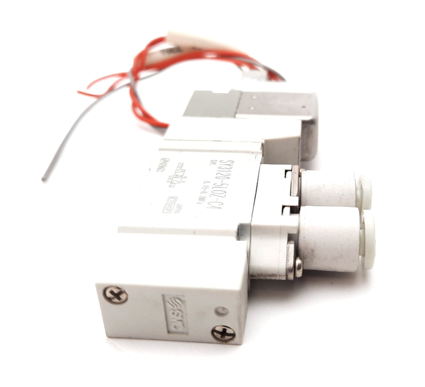 Used SMC SY3120-5LOZ-C4 Solenoid Valve, 2-Position 5-Port, 24VDC, 0.15-0.7MPa