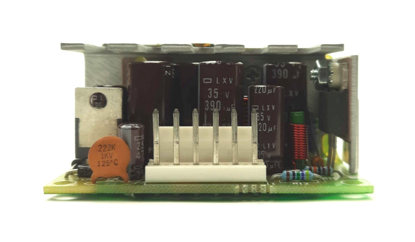 Used CONDOR GLM50D Power Supply, 50W 5VDC 4A 24VDC 1.5A -12VDC .2A Out, 100-240VAC In