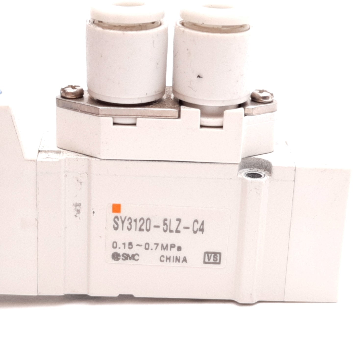 Used SMC SY3120-5LZ-C4 Solenoid Valve, 2-Position 5-Port, 24VDC, 0.15-0.7MPa