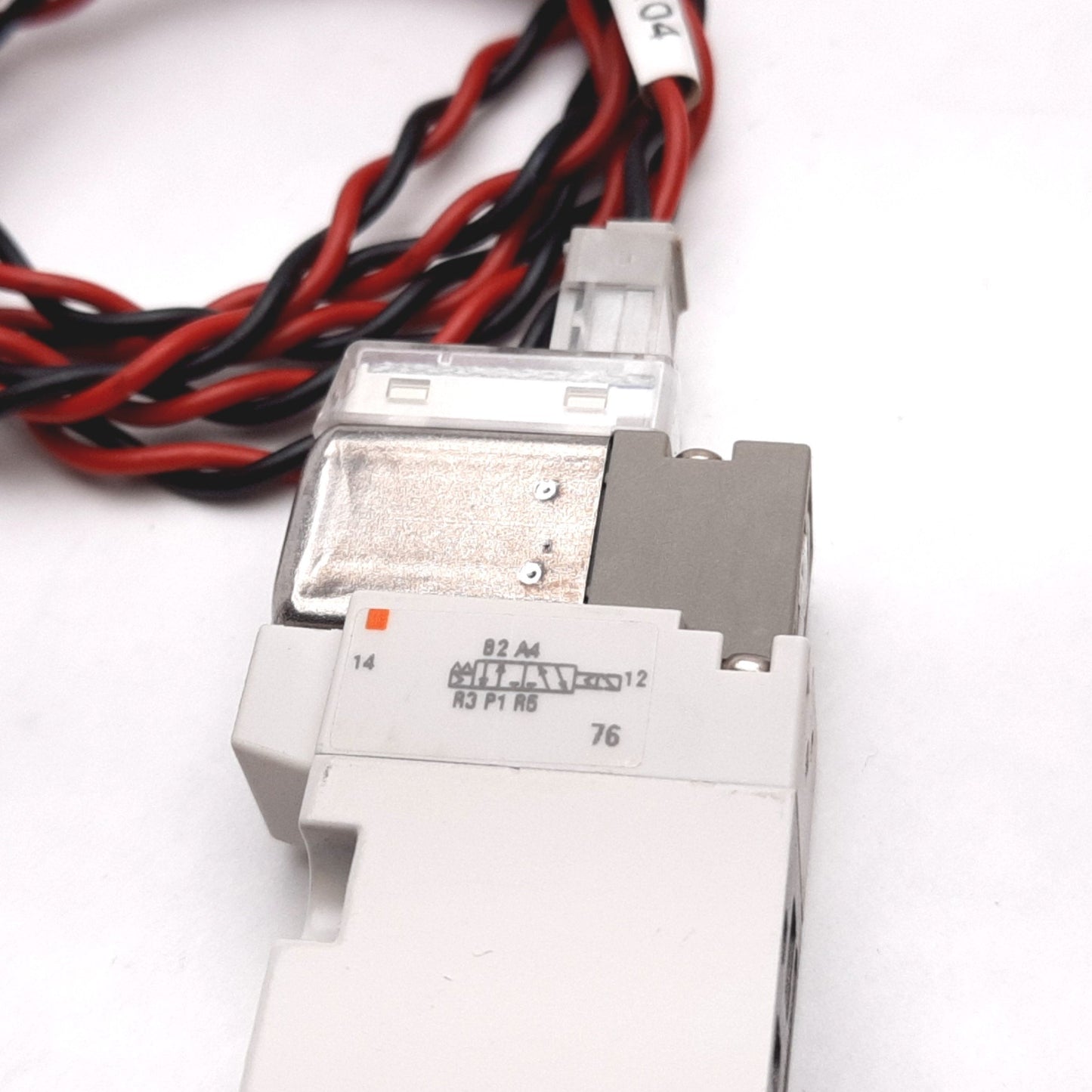 Used SMC SYJ5143-5LOU-Q Solenoid Valve, 2-Position 5-Port, 24VDC, 0.15-0.7MPa