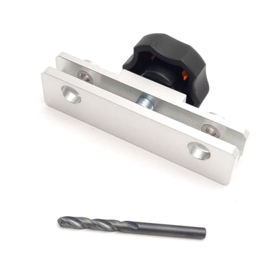 New – Open box Dorner FY-DFX Flex Move Drill Fixture For Slide Rail, With Drill Bit