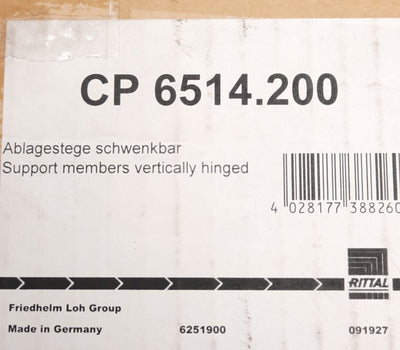 New – Open box Rittal CP6514.200 Mounting Accessory, Vertically Hinged Utility Bar