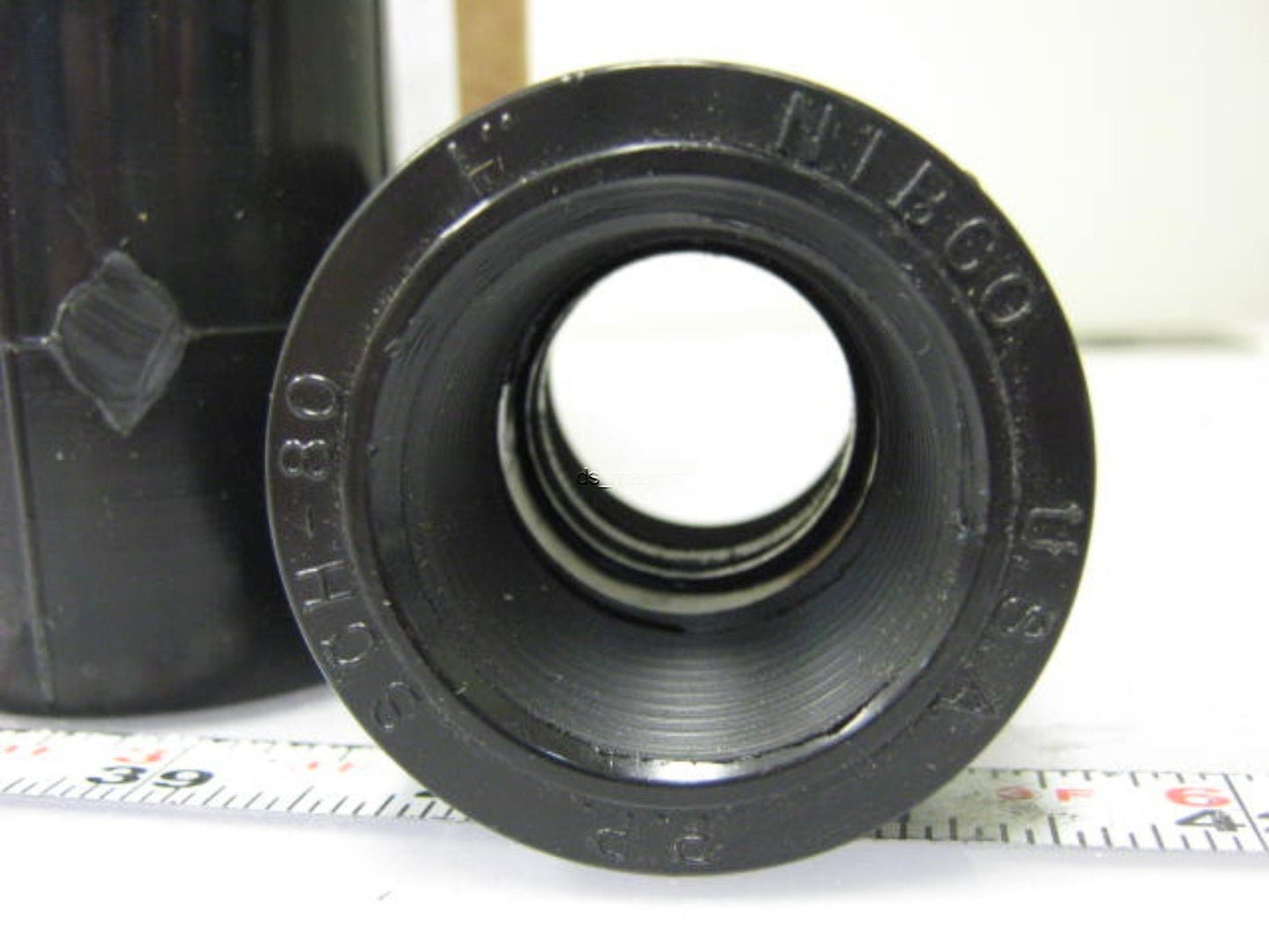 New Lot of 10 New Nibco Chemtrol 6101-3-3 1" Threaded Couplings SCH 80 Black PolyPro