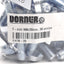 New Lot of 50 Dorner FATB-20 T-Bolts, Steel With Zinc Plated, 20mm Length, M8 Thread