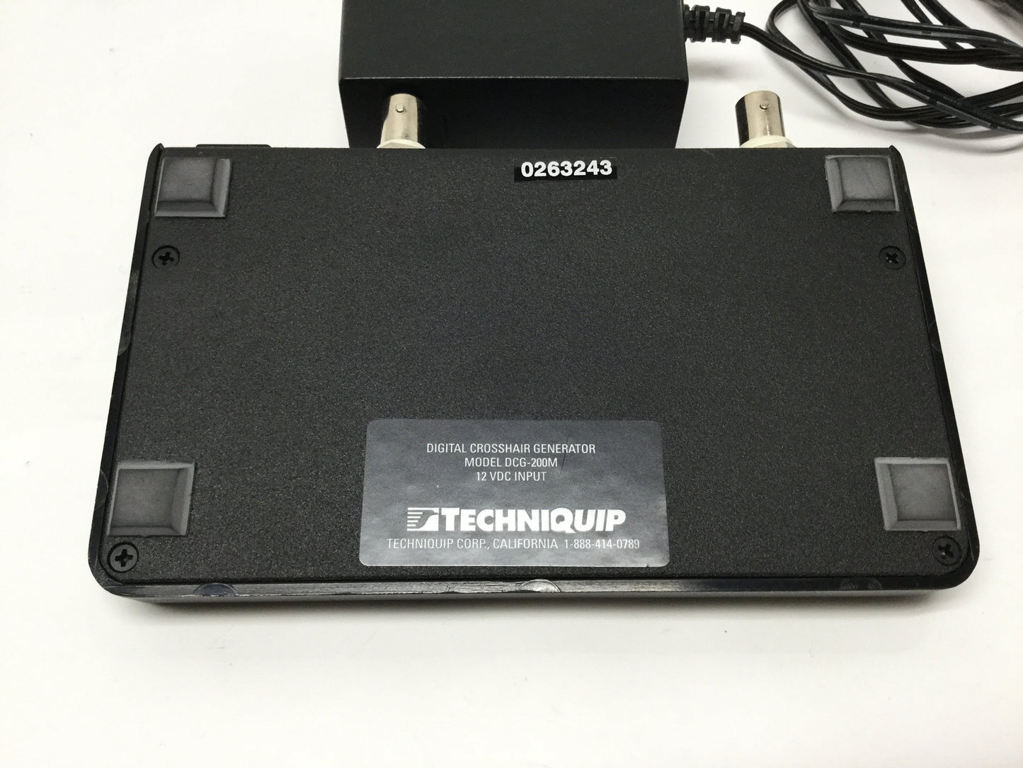 Used Techniquip DCG-200M Adjustable Digital Crosshair Video Image Reticle Generator