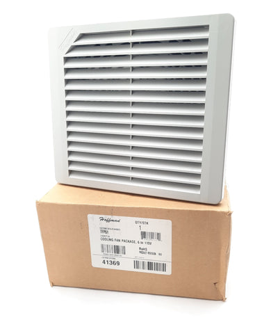 New Hoffman TFP61 Side Mount Filter Fan 6" 115VAC 0.36A, 140 ft³/min / 238 m³/h