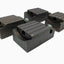Used Lot of 4 JD1-1 Machine Leveling Wedge Jack Blocks 10mm Rise, 3.5" x 6" x 2.25"