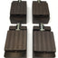 Used Lot of 4 JD1-1 Machine Leveling Wedge Jack Blocks 10mm Rise, 3.5" x 6" x 2.25"