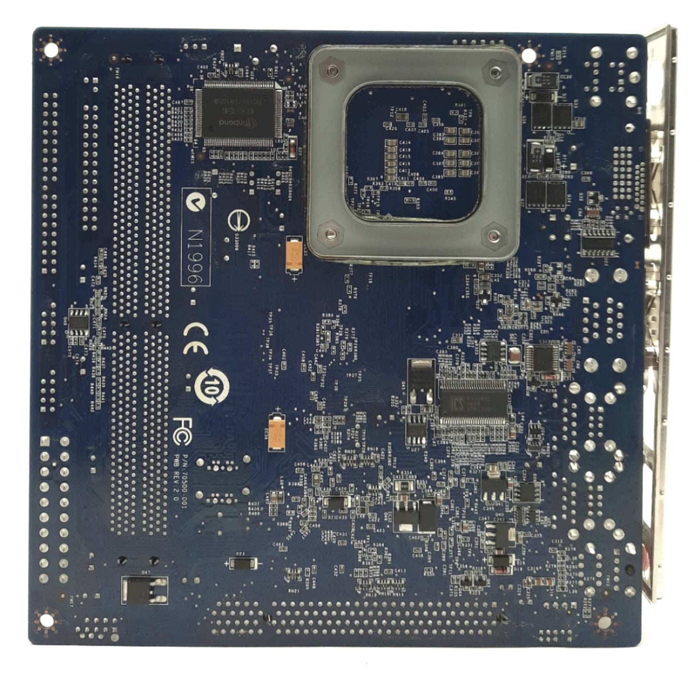 Used BCM MX945GM-D ITX Motherboard & CPU Intel Celeron M 1.86GHz 512MB DDR2 RAM PCI