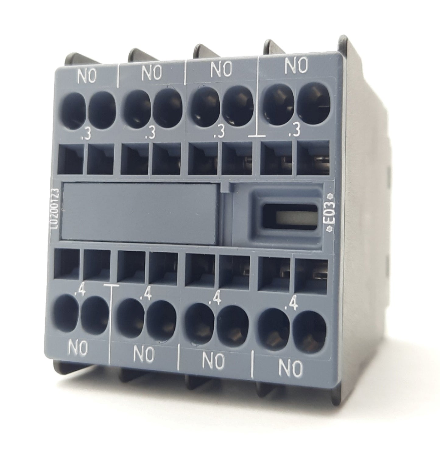 New Siemens 3RH2911-2FA40 Auxiliary Contact Block 240V 10A 4PST N.O