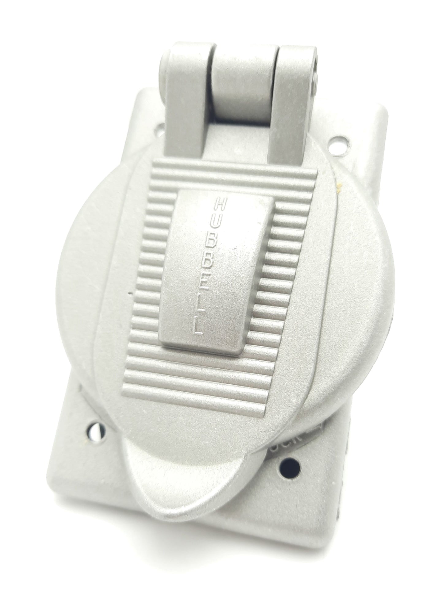 New Hoffman HBL20405 Water Proof Wallplate Lift Cover Plate, Aluminum