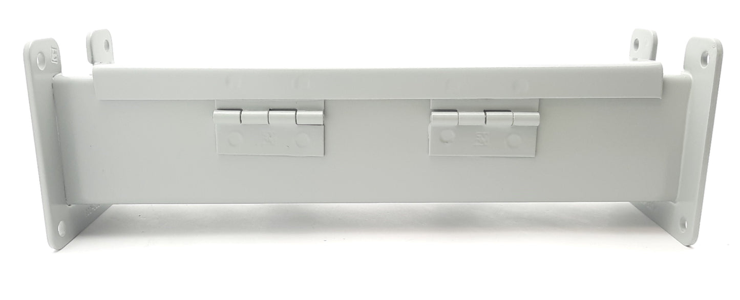 New Hoffman F22L12 Straight Section Lay in Hinged Cover Wireway 2.5 x 2.5"