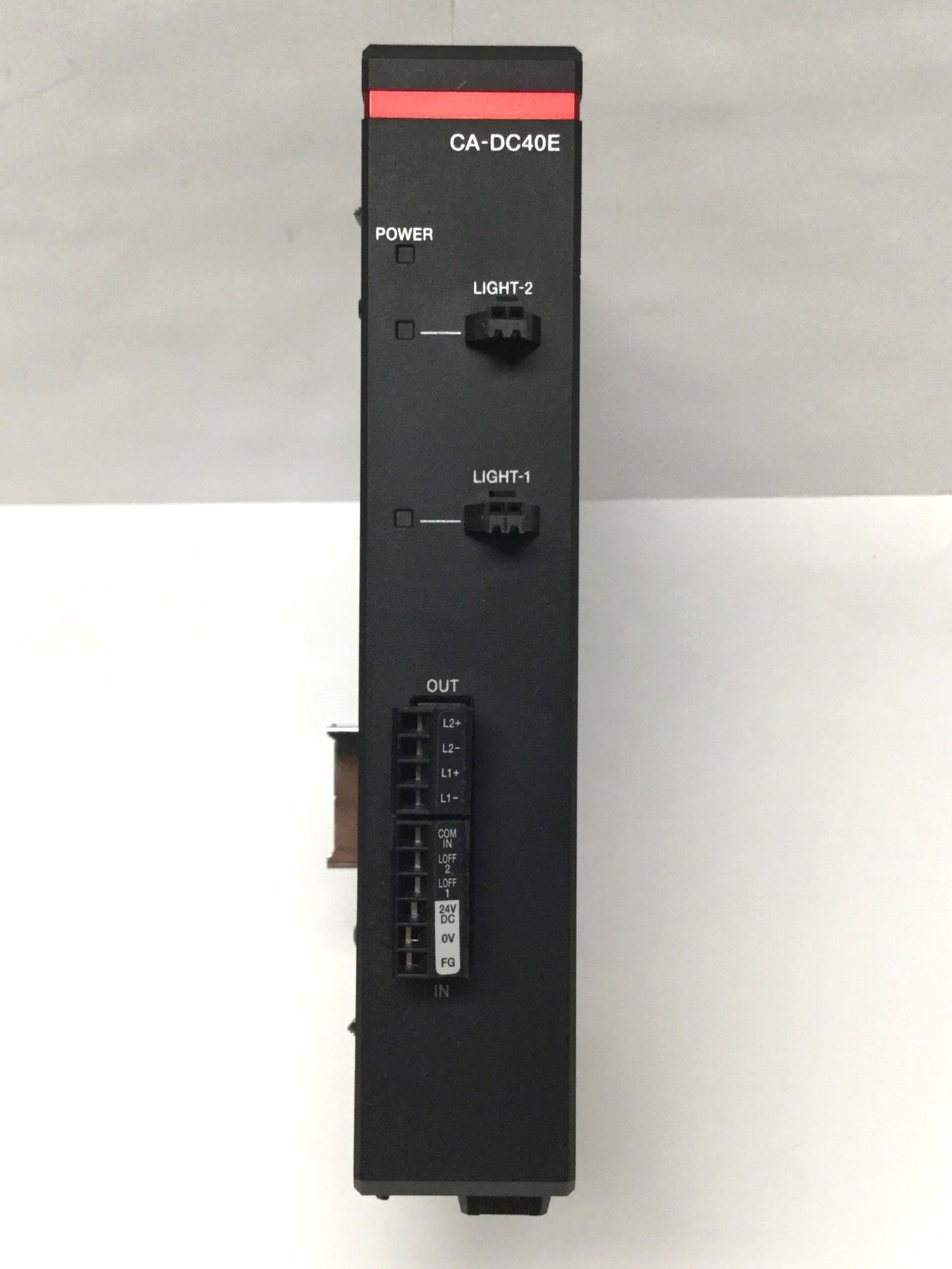 Used Keyence CA-DC40E Vision System LED Illumination Expansion Unit 2-CH, 12/24VDC