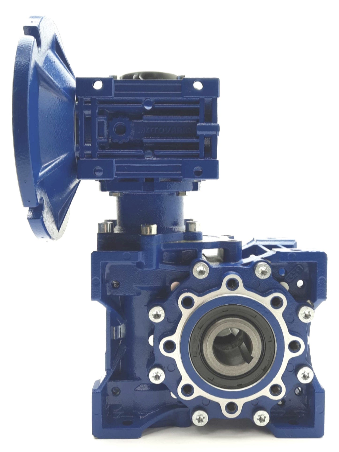 New – Open box Motovario NMRV+NMRV-P 040+063 FA 100 56C 28.5 VS1 V6 Gear Box 100:1 56C Motor