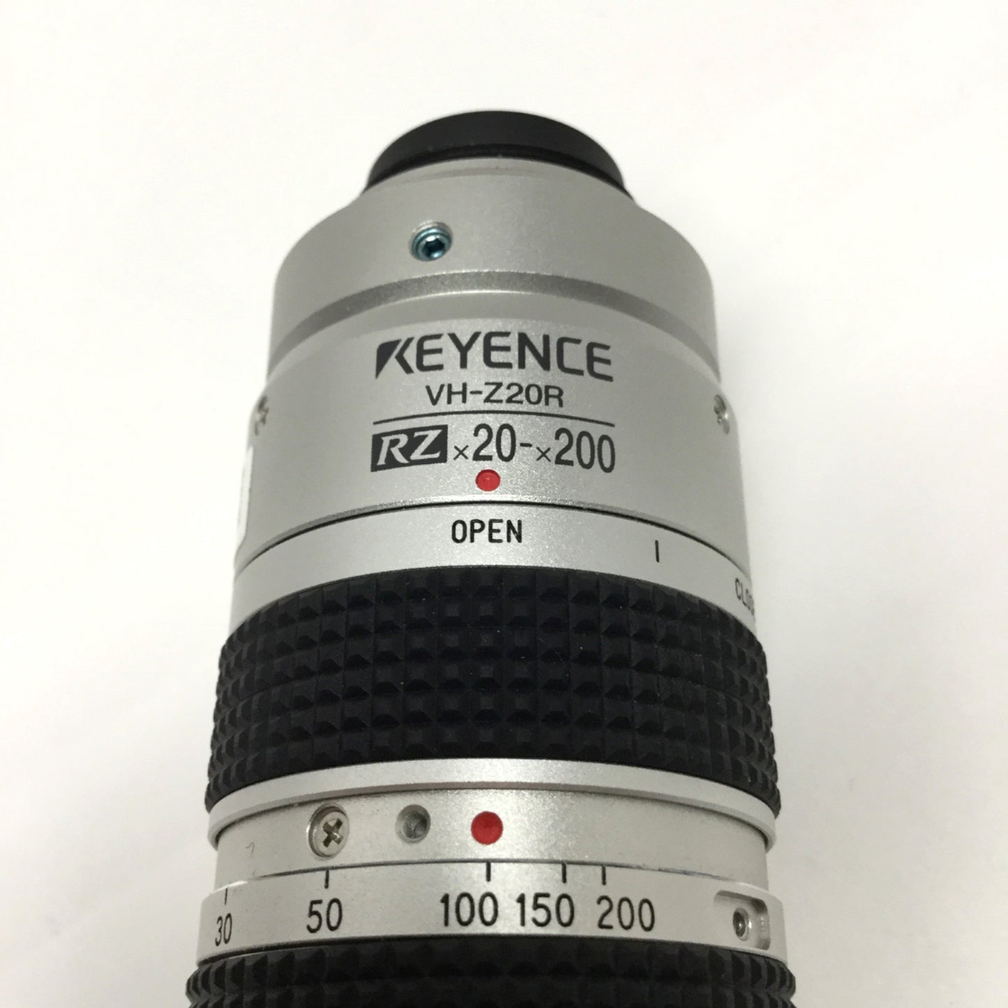 Used Keyence VH-Z20R High-Resolution Digital Microscope Zoom Lens 20x-200x, 25.5mm WD