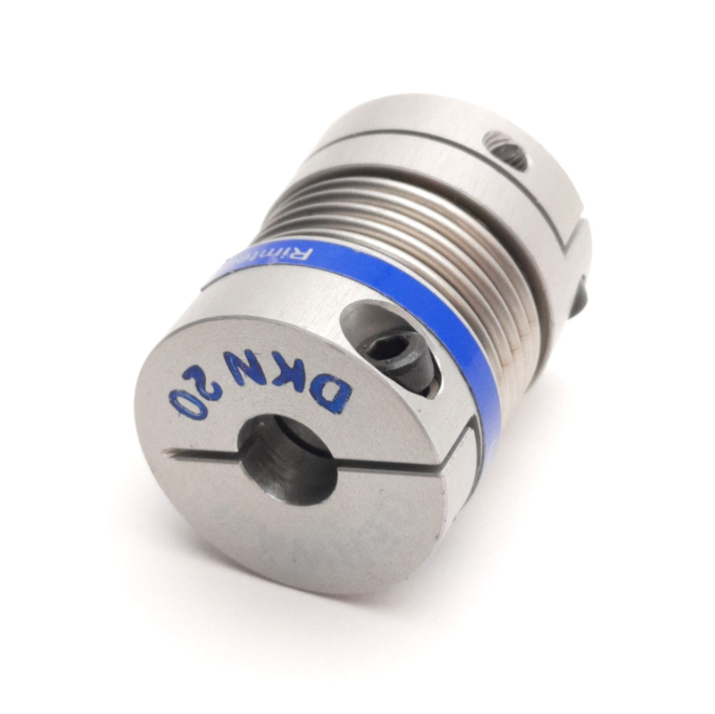 Used Gerwah DKN 20-31-8mm-3/8" Metal Bellows Coupler 3/8" x 8mm Bore, 25mm OD