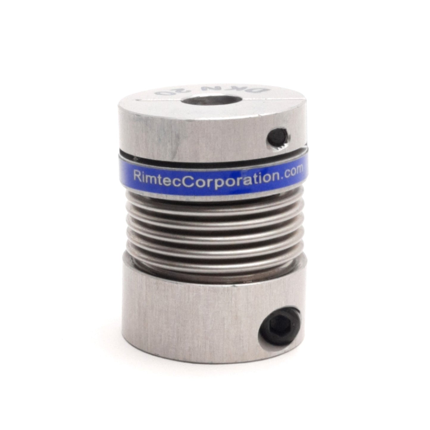 Used Gerwah DKN 20-31-8mm-3/8" Metal Bellows Coupler 3/8" x 8mm Bore, 25mm OD