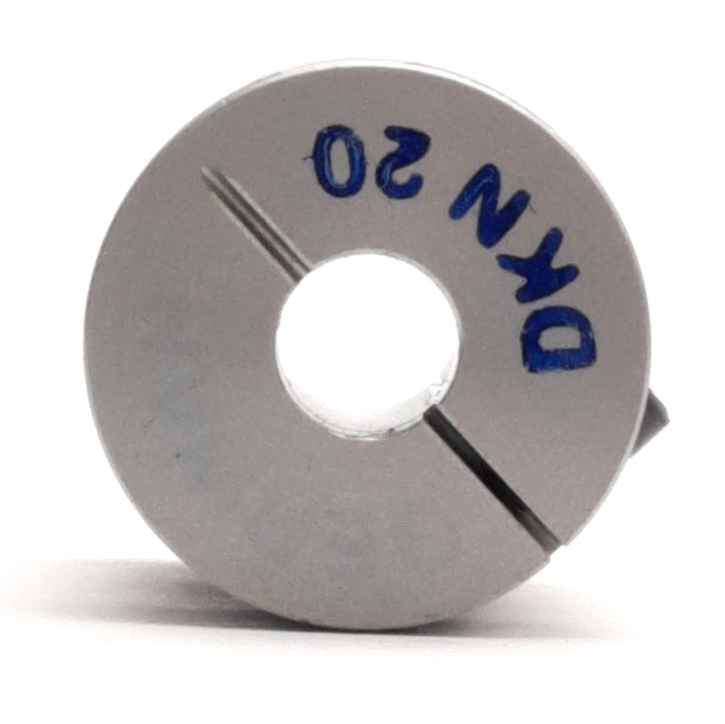 Used Gerwah DKN 20-31-8mm-3/8" Metal Bellows Coupler 3/8" x 8mm Bore, 25mm OD