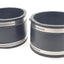 New Lot of 2 Fernco 1001-44 Flexible PVC Pipe Coupling 4" Clay to 4" Clay