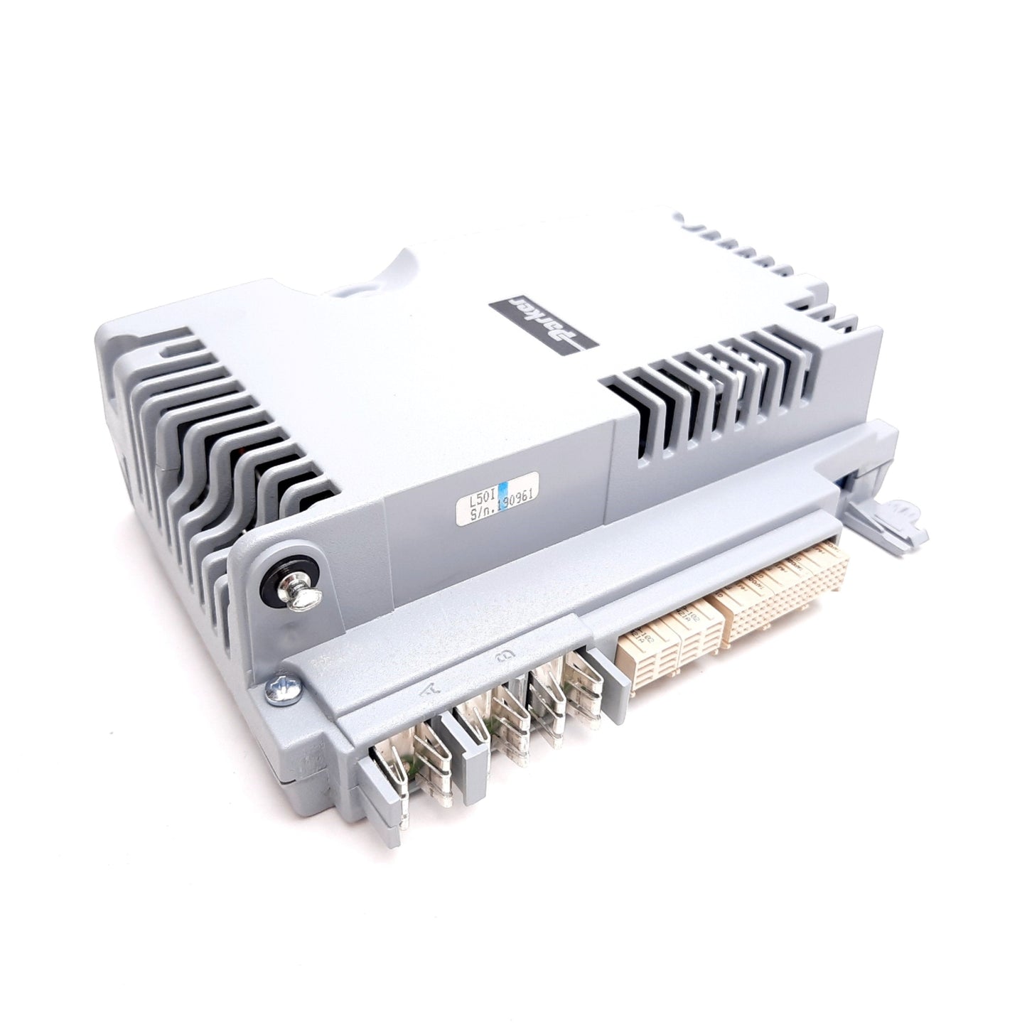 Used Parker L50I Stepper Drive, Supply: 36-55VAC 48-75VDC, 200kHz at 4000 steps/rev