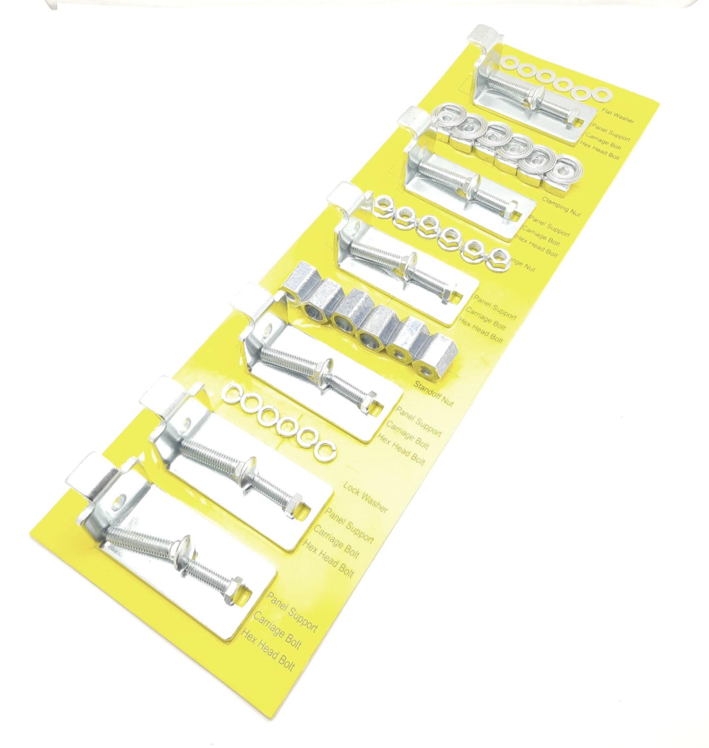 New Hoffman 91307083 Panel Hardware Kit Includes 6 Brackets W/ Hardware