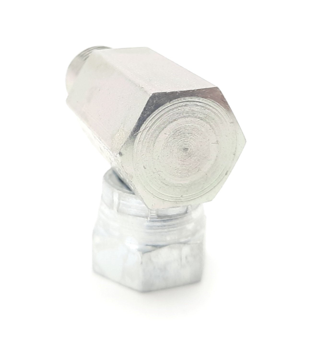 New Lot of 5 Alemite 1001-44 90 Degree Union Swivel Adapter fitting 1/4" NPT F NPT M