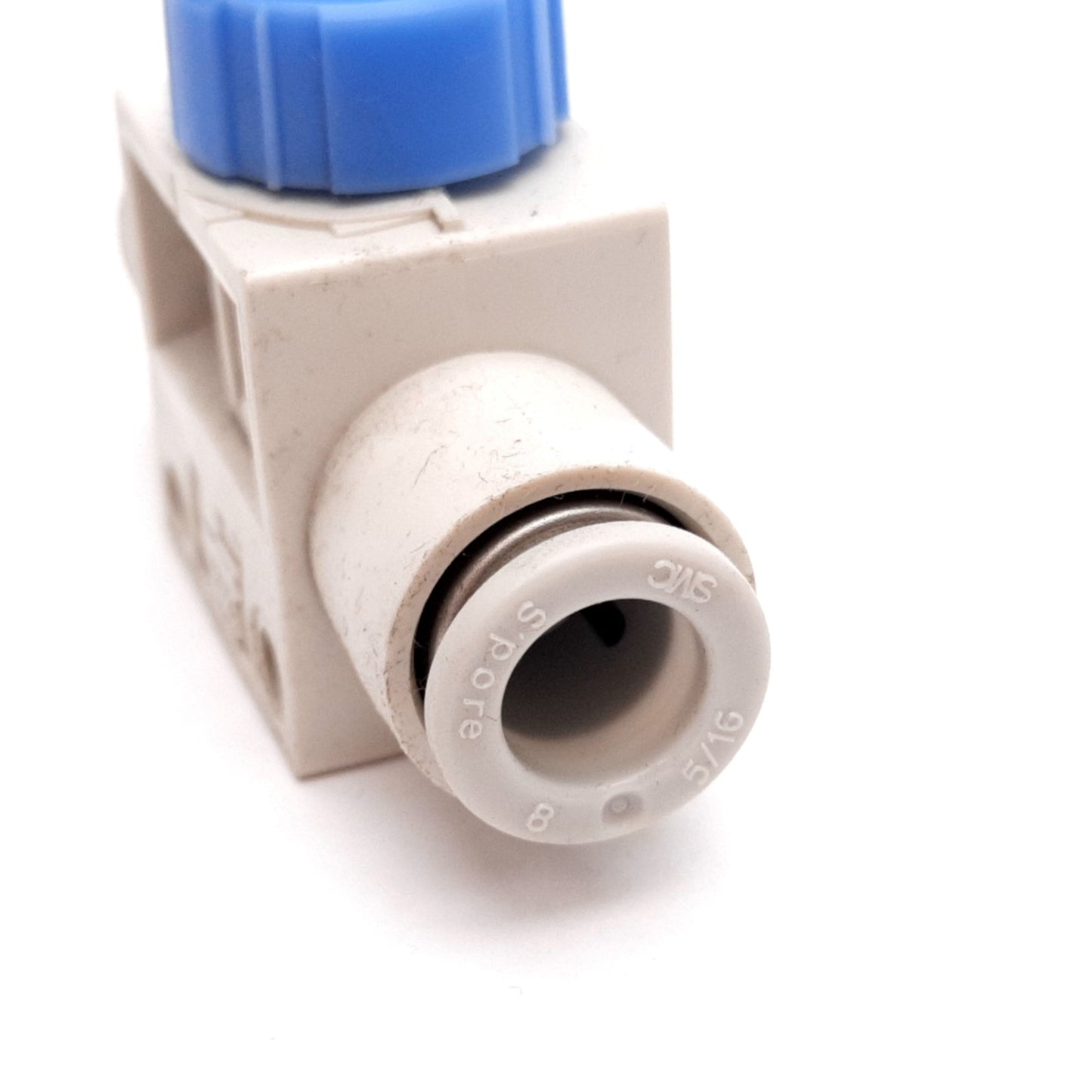 Used Lot of 3 SMC VHK3-08F-08F Finger Valve, Connections: 8mm Tube, 1.0MPa Max