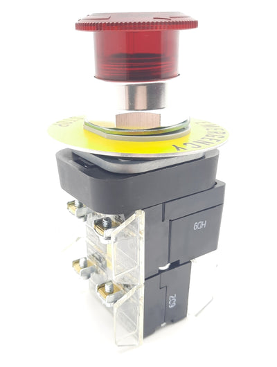 New Allen Bradley 800T-FXTQH2RA5 2 Position Push-Pull Button 2 N.C.L.B 12-130VAC/VDC