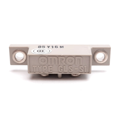 Used Omron GLS-S1 Magnetic Proximity Sensor, SPST-N/O, 15mm, Rating: 100VDC 0.1A