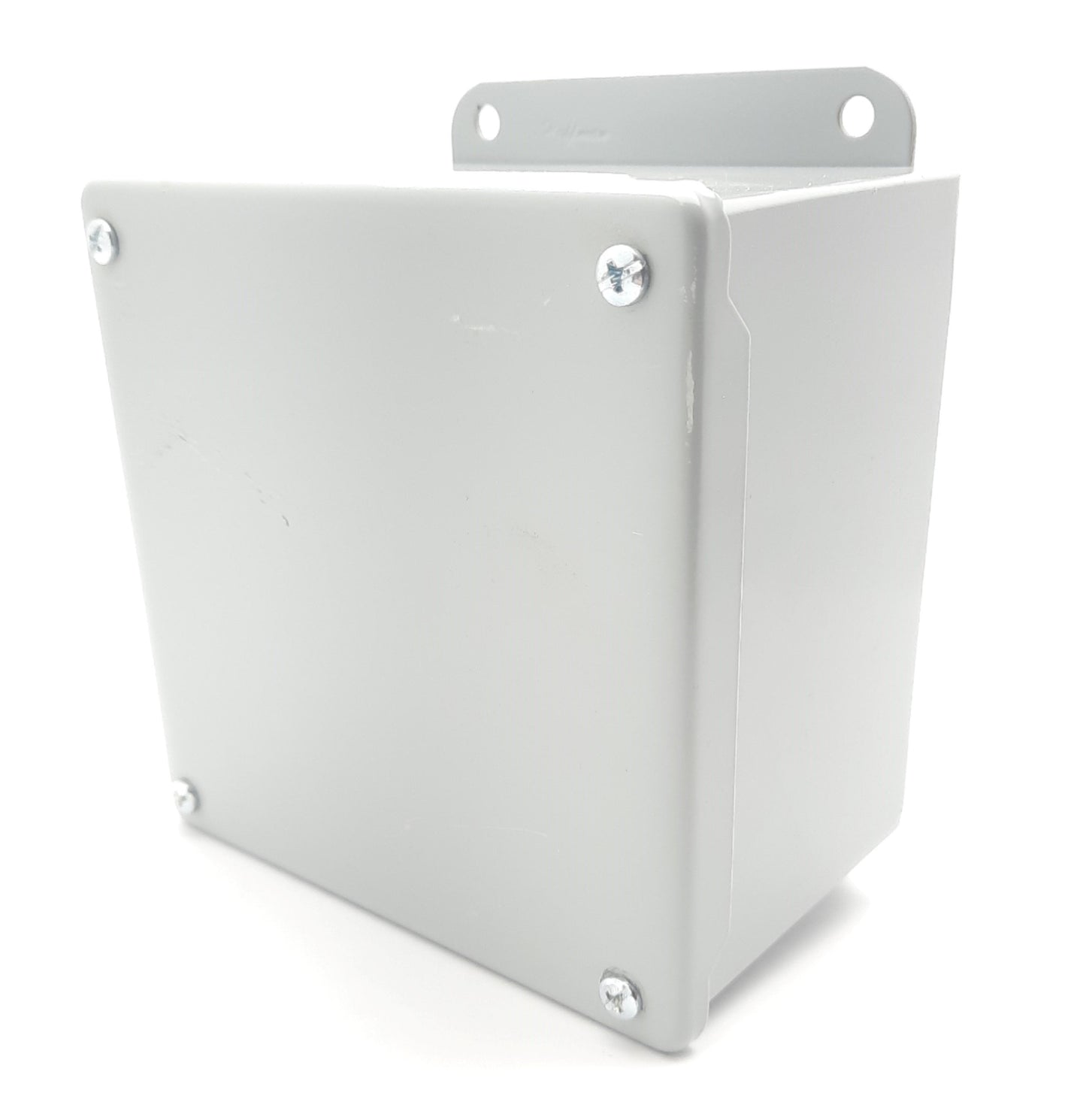 Used Hoffman A606SC JIC Box Steel Electrical Junction Enclosure 6" x 6" x 4" IP65