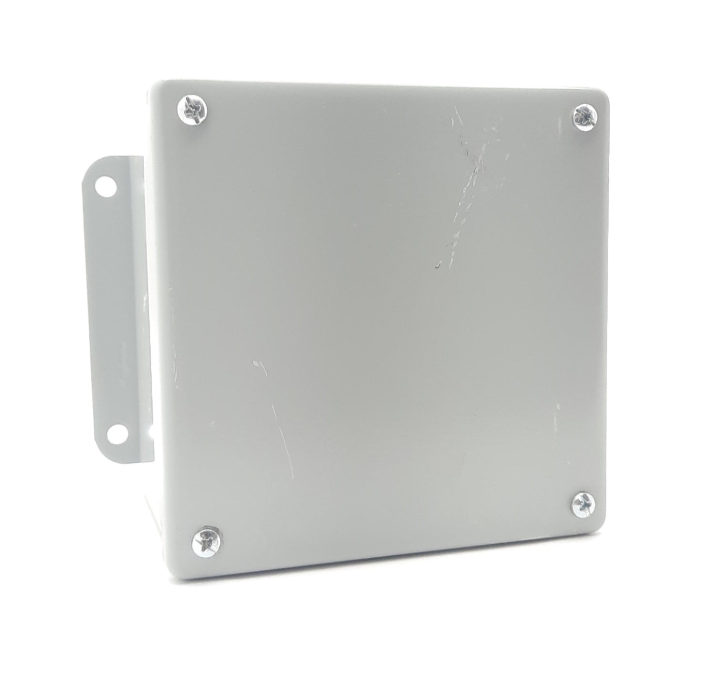 Used Hoffman A606SC JIC Box Steel Electrical Junction Enclosure 6" x 6" x 4" IP65