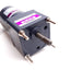 Used SPG S6I06GA-S12 Speed Control Motor, 110VAC 6W, 90-1700RPM, W/ S6DA40B Gear Head