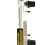 Used King Instrument 75202103C04 Acrylic Flowmeter .2-2GPM 3" Scale 1/2"MNPT 1/4"FNPT