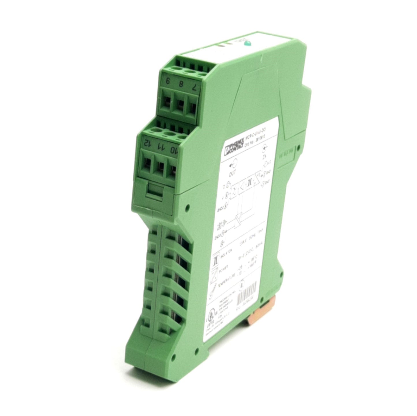 Used Phoenix MCR-C-UI-UI-DCI (2810913) Signal Conditioner Converter, 4-20mA to 0-10V