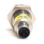 Used Banner M18GRYPQ LED Indicator, M18 Barrel, PNP Input, 10-30V DC, M12 4-Pin