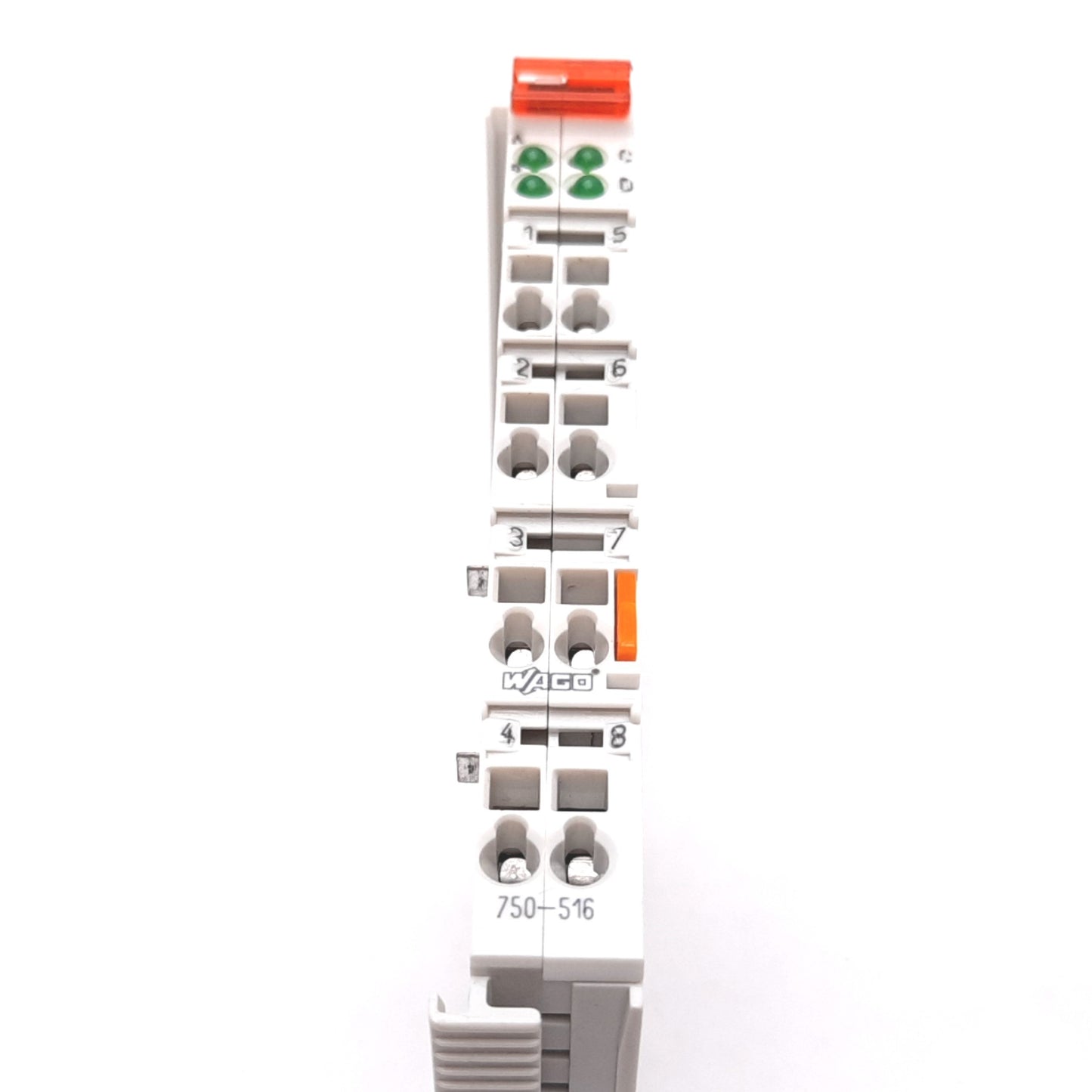 Used Wago 750-516 PLC Digital Output Module, 4-Channel, Rating: 24VDC 0.5A