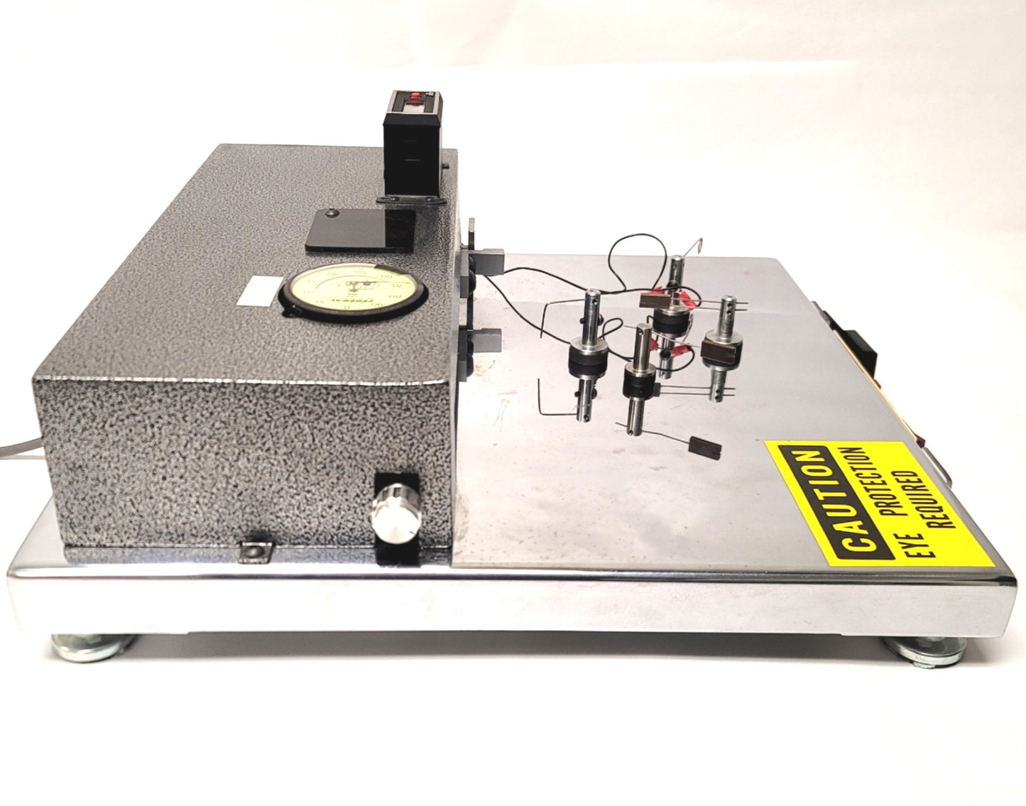 Used Valley Instruments 100.40 Rotating Beam Wire Fatigue Tester 0.002-0.04", 115VAC