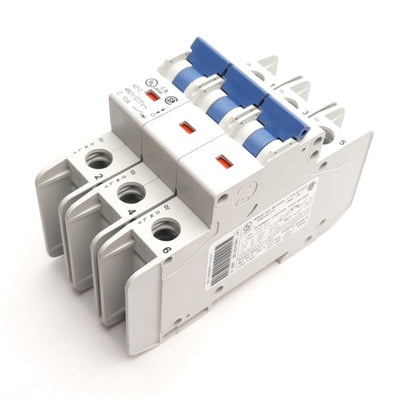 Used Allen Bradley 1489-A3C100 Circuit Breaker 3-P, 10A, 480Y/277v AC, DIN Rail