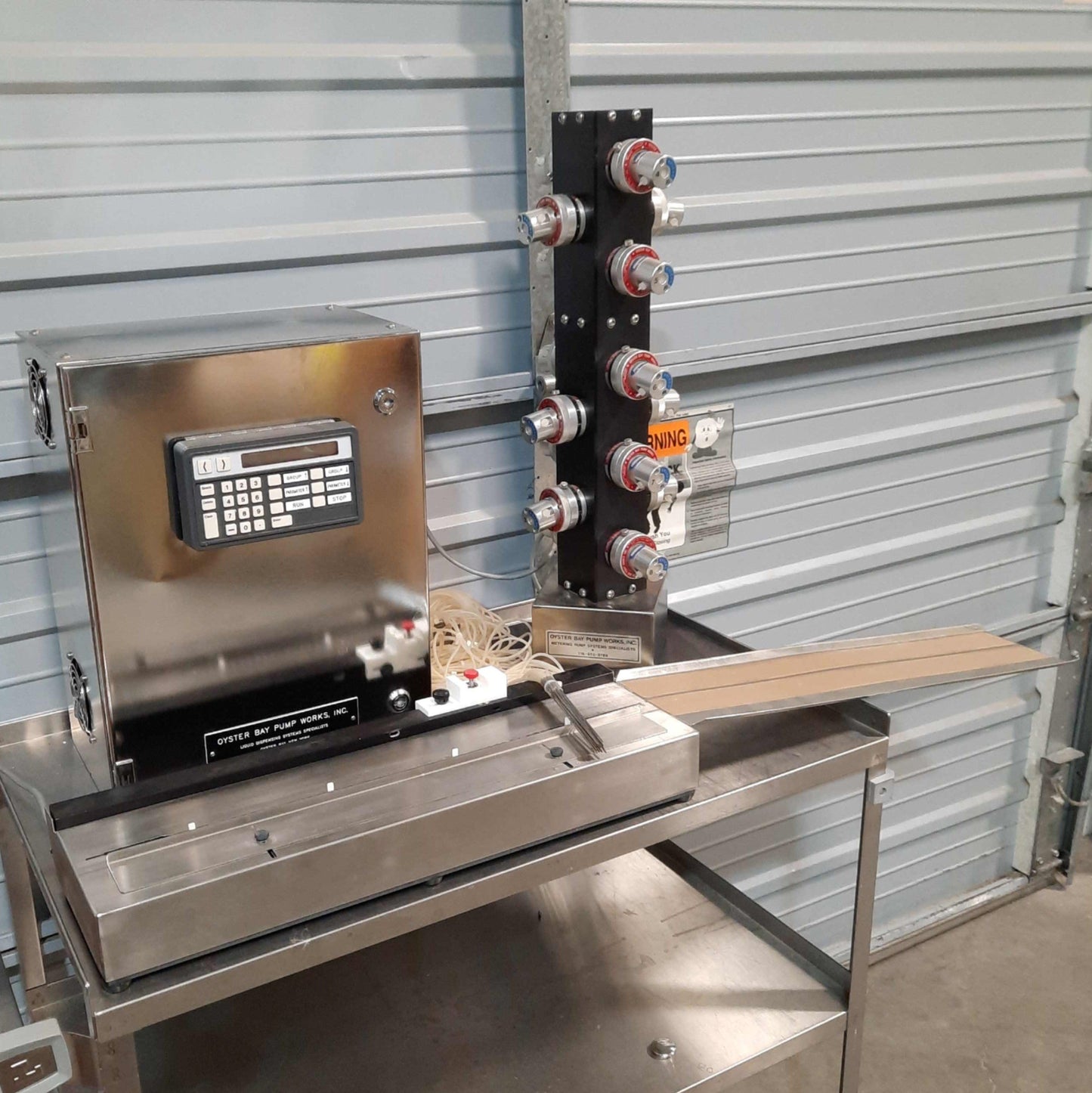 Used OBPW VF H116 1 Versafill Liquid Dispensing System 16-Channel 13-260ml/min 120VAC