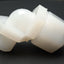 New Lot of 8 Parker N8ME6 Fast & Tite Thermoplastic Male Elbow 1/2" Tube, 3/8" NPT