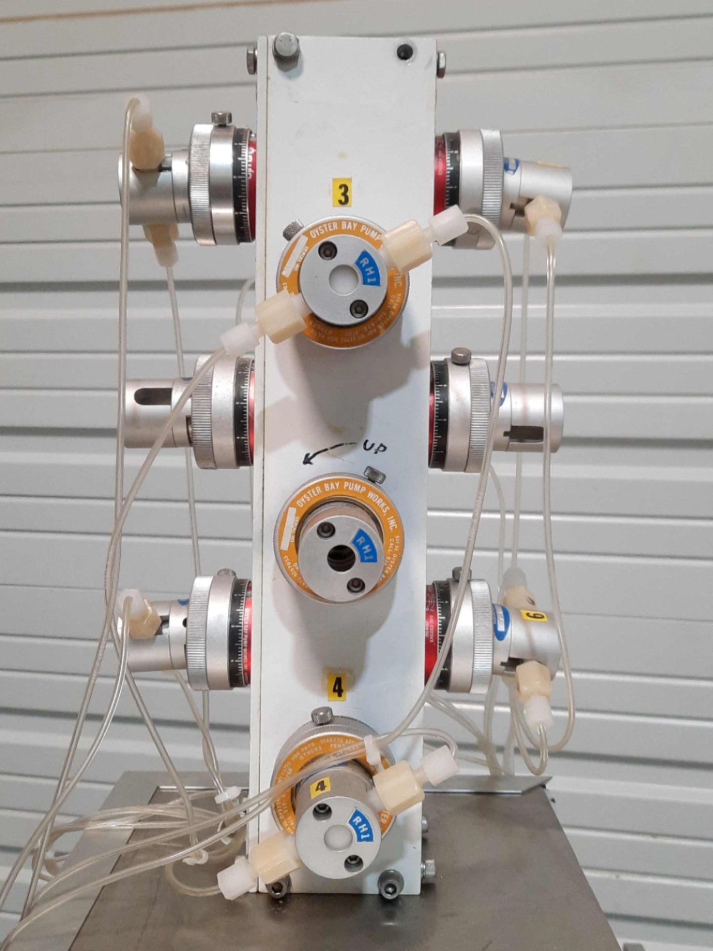 Used Carl Creative Systems Precision Fluid Dispenser 12-Channel 13-260ml/min 120VAC