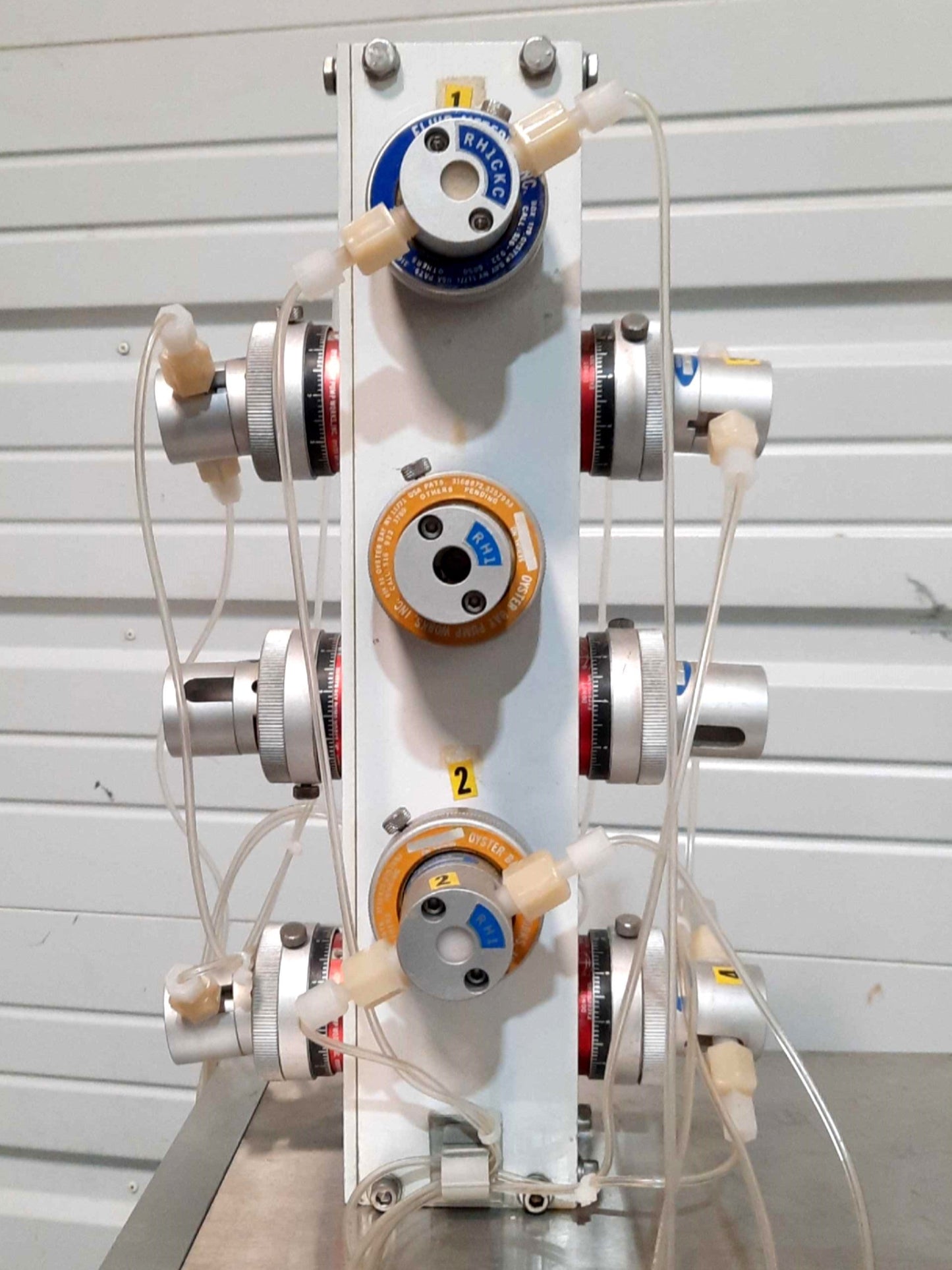 Used Carl Creative Systems Precision Fluid Dispenser 12-Channel 13-260ml/min 120VAC