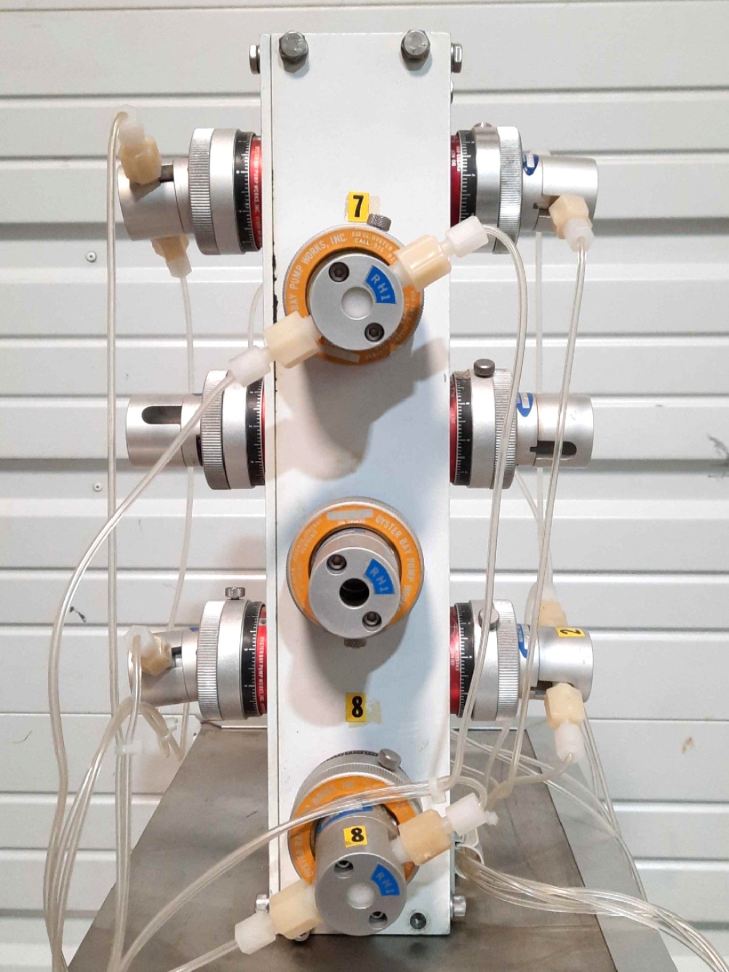 Used Carl Creative Systems Precision Fluid Dispenser 12-Channel 13-260ml/min 120VAC